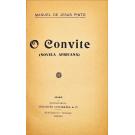 PINTO, Manuel de Jesus. - O CONVITE (Novela africana). (assinado)
