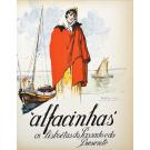 SOUSA, Alberto de. - ALFACINHAS. Os lisboetas do passado e do presente. Este livro é uma ideia de Alberto de Souza e as suas ilustrações o testamento de Arte que o mestre legou a Lisboa.