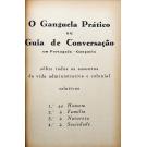 BAIÃO, Pe. Domingos Vieira. - LÍNGUAS DE ANGOLA. ELEMENTOS DE GRAMÁTICA GANGUELA. Idioma falado na região do Cubango. 