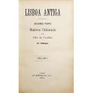 CASTILHO, Júlio de. - LISBOA ANTIGA. BAIRROS ORIENTAIS. Volume I (ao XII). 