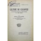 CORTESÃO, Armando F. Zuzarte. - CULTURE DU CACAOYER.