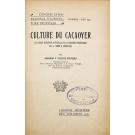 CORTESÃO, Armando F. Zuzarte. - CULTURE DU CACAOYER.