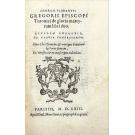 GREGOIRE DE TOURS. 3 obras: