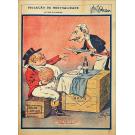 PARODIA (A). Publica-se ás quartas-feiras. Caricaturas de Raphael Bordallo Pinheiro e Gustavo Bordallo Pinheiro. Editor: Candido Chaves. Nº 1 - Lisboa. 17 de Janeiro. 1900 (ao Nº 155 - 31 de Dezembro de 1902). 