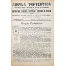 ANGOLA PORTENTOSA. Publicação avulsa destinada à defesa dos interesses da agricultura, comércio, indústria e pecuária da colónia. Por Henrique Valdez. Nº 1 (ao 11).