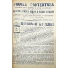 ANGOLA PORTENTOSA. Publicação avulsa destinada à defesa dos interesses da agricultura, comércio, indústria e pecuária da colónia. Por Henrique Valdez. Nº 1 (ao 11).