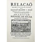 BRITO, Bernardo Gomes de. - HISTÓRIA TRÁGICO-MARITIMA. Compilado por... Anotada, comentada e acompanhada de um estudo por António Sérgio. Volume I (ao III).