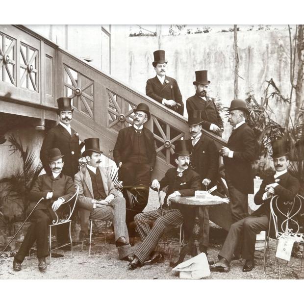 Fotografia. VENCIDOS DA VIDA. Geração de 70. 1888