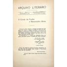 GUIMARÃES, Delfim. - ARQUIVO LITERÁRIO. Vol. I (ao XVI).