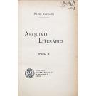 GUIMARÃES, Delfim. - ARQUIVO LITERÁRIO. Vol. I (ao XVI).