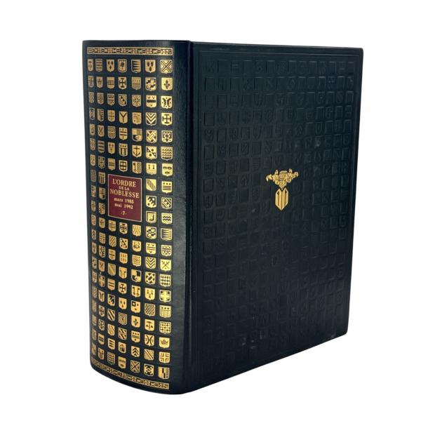 L'ORDRE DE LA NOBLESSE. Volume septième Familles d'Europe enregistrées in ordine nobilitatis 1985-1992. 
