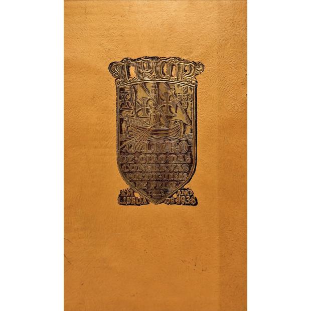 LIVRO (O) DE OURO DAS CONSERVAS PORTUGUESAS DE PEIXE. Edição em Inglês. 