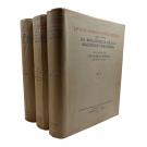 MANUEL II, D. - LIVROS ANTIGOS PORTUGUESES. 1489-1600. DA BIBLIOTHECA DE SUA MAJESTADE FIDELISSIMA. Descripto por S. M. El-Rei... Em Três Volumes. I - 1489-1539. II - 1540-1569. III - 1570-1600. 