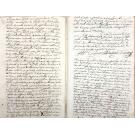 Manuscrito. JOSÉ DE QUEIRÓZ E BOTELHO DE ALMEIDA E VASCONCELLOS. Conjunto de documentos régios deste desembargador da Bahia, Rio de Janeiro, Guimarães e Lisboa.
