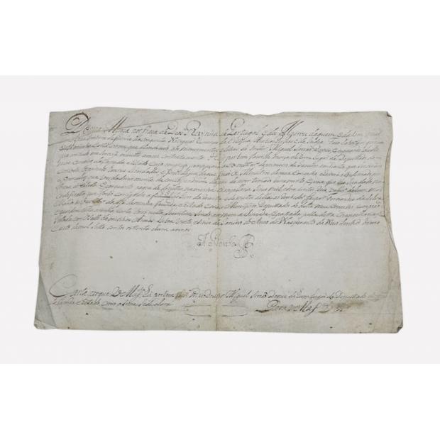 Manuscrito. D. MARIA. 1781