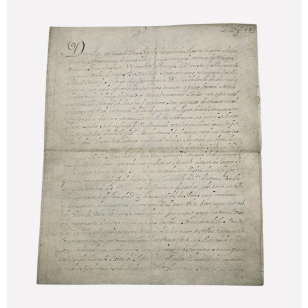 Manuscrito. D. JOSÉ. Carta de Mercê. 1735