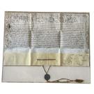 Manuscrito. BULA. PAPA ALEXANDRE VII. 1657