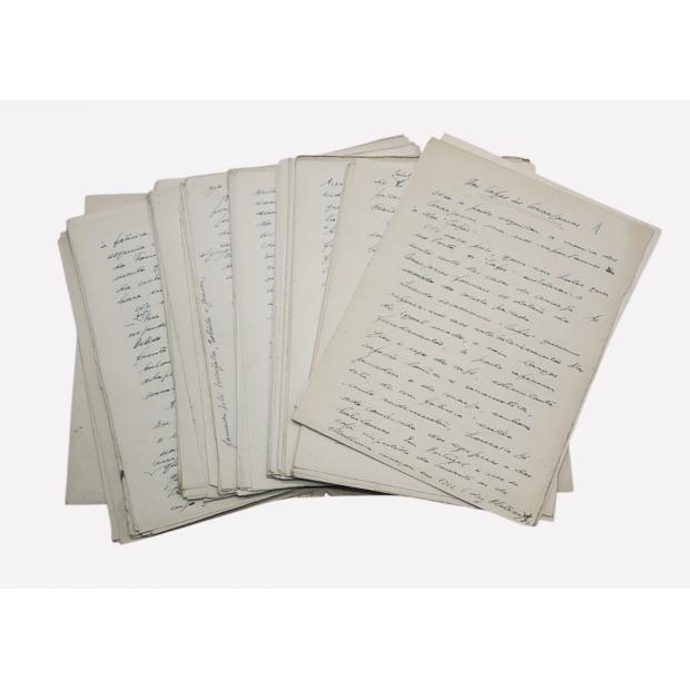 Manuscrito. NORBERTO DE ARAUJO. - AS CERVEJARIAS HISTÓRICAS DE LISBOA.