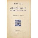 MATTOS, Armando de. - MANUAL DE GENEALOGIA PORTUGUESA. 