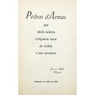 MELO (SABUGOSA), José de. - PEDRAS DE ARMAS QUE AINDA EXISTEM NALGUMAS CASAS DE LISBOA E SEUS ARREDORES. Álbum inédito organizado pelo Exmo. Sr. ...