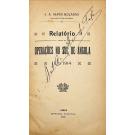 ROÇADAS, José Augusto Alves. - RELATÓRIO SOBRE AS OPERAÇÕES NO SUL DE ANGOLA EM 1914.