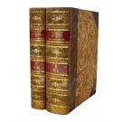 SANTOS, José dos. -  CATÁLOGO DA IMPORTANTE E PRECIOSA LIVRARIA QUE PERTENCEU AOS NOTAVEIS ESCRITORES E BIBLIÓFILOS CONDES DE AZEVEDO E DE SAMODÃES. Vol. I (e II). 