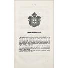 VALDEZ, António. - ANNUARIO PORTUGUEZ HISTORICO BIOGRAPHICO E DIPLOMATICO seguido de uma synopse de tratados e convenções celebrados entre Portugal e outras Potências ou em que este reino foi comprehendido desde 1093 até 1854.