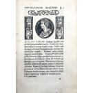 HUTTICH, Johann. - IMPERATORUM ET CAESARUM Vitae, cum Imaginibus ad vivam effigiem expressis. Libellus auctus cum elencho et Iconiis Consulum ab Authore. 