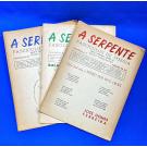 SERPENTE (A). - FASCICULOS DE POESIA. Edição e orientação gráfica de Egito Gonçalves. Fasciculo 1 (ao 3). 