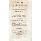 OSORIO, D. Jerónimo. - CARTAS PORTUGUEZAS DE... Bispo de Silves, publicadas e offerecidas por Verissimo Alvares da Silva.